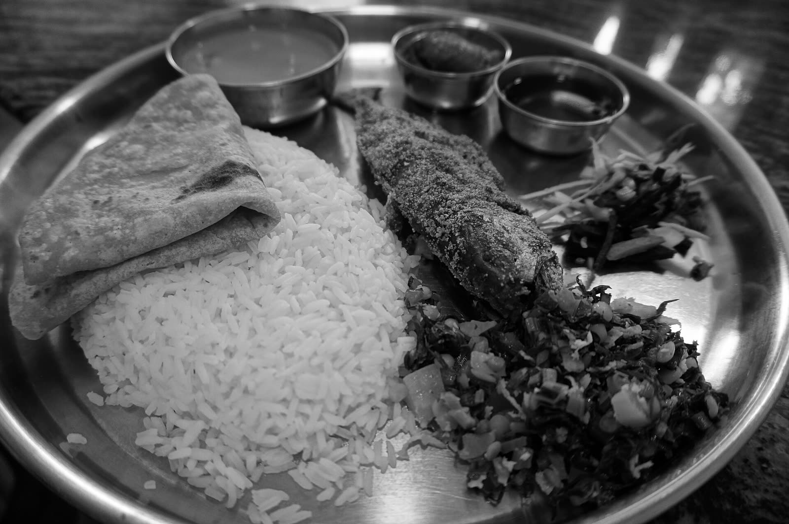 Fish curry rice — Goan food