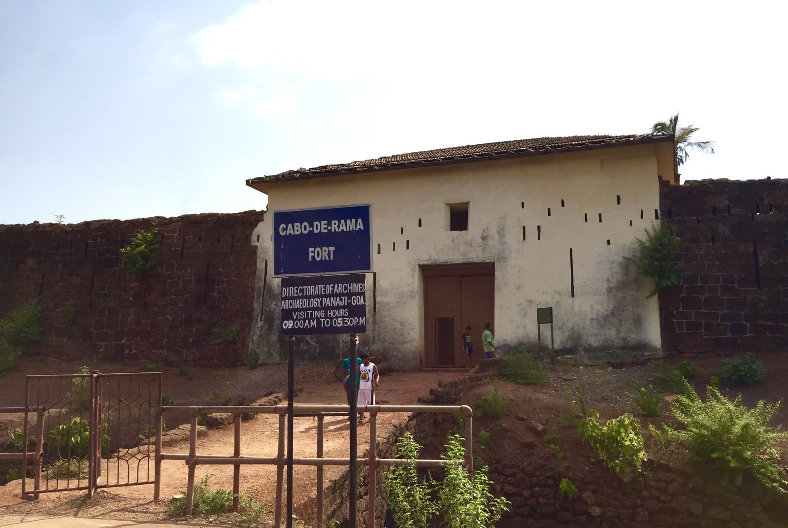 Cabo de Rama — Clifftop fort, wild coast, Goa