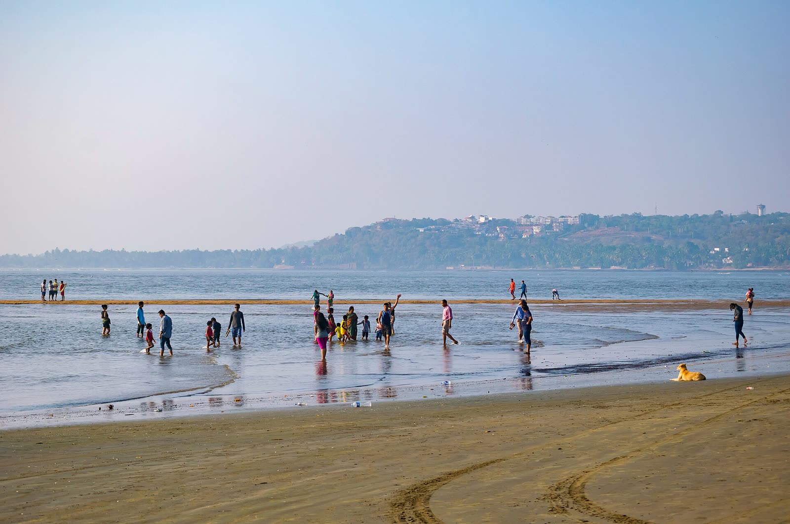 Miramar — Panaji's city shoreline, Goa